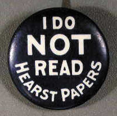 0.9 I do not read Hearst