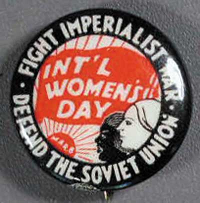 International women’s day defend the Soviet Union