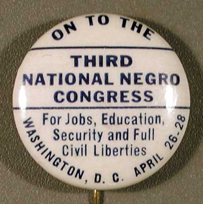 On to the Third National Negro Congress