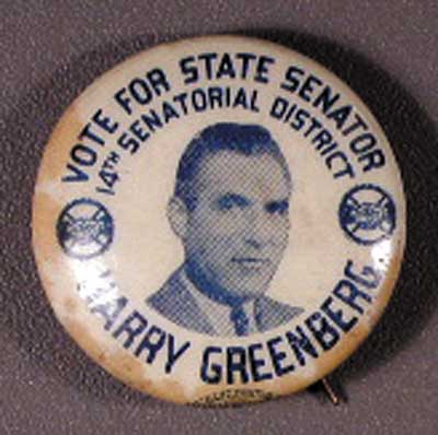Vote for State Senator Harry Greenberg