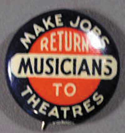 Make Jobs Return…Musicians to Theatres