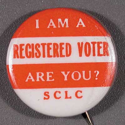 I am a Registered Voter Are You?_SCLC
