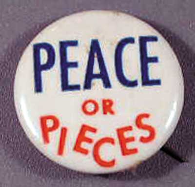 1.1 Peace or pieces