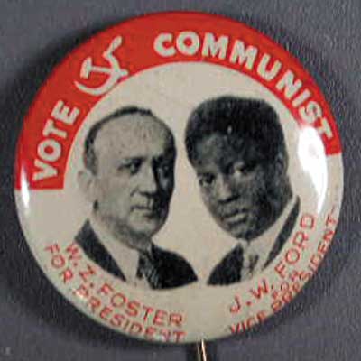 Vote Communist Foster Ford