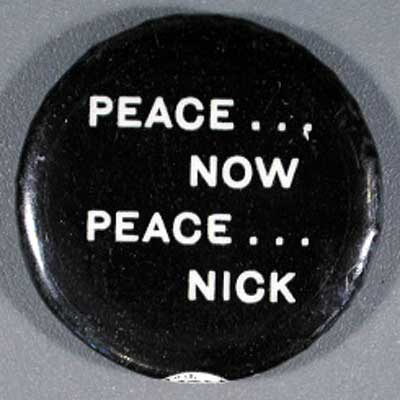 Peace Now Peace Nick