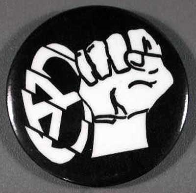 1.6 A fist and a peace sign