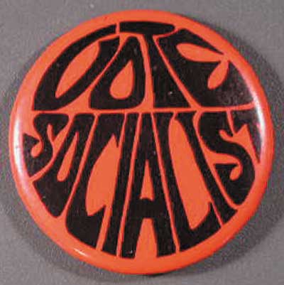 1.6 Vote Socialist red