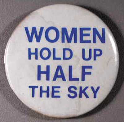 1.85 Women hold up half the sky