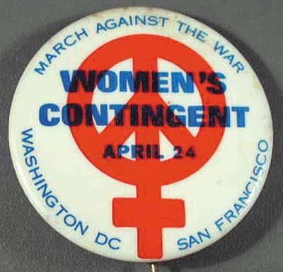 1.85 Women’s contingent (red peace sign)