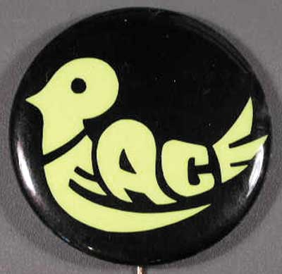 1.85 peace in dove shape ye