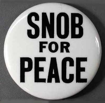 1.85 snob for peace