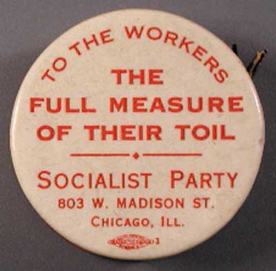 1.85 socialist party toil
