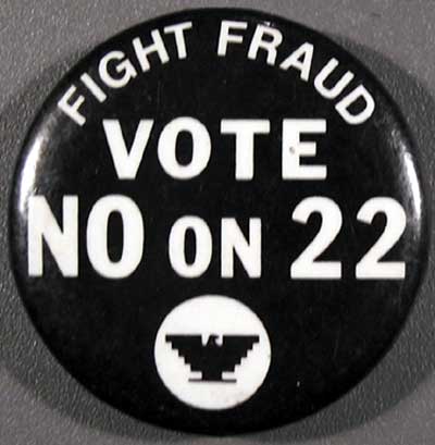 125 VOTE NO ON 22