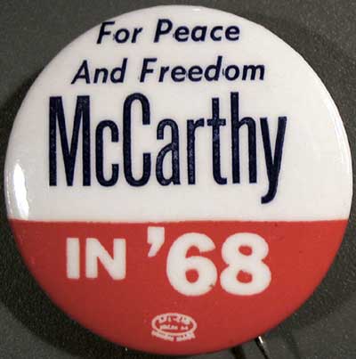 15 McCarthy in ’68