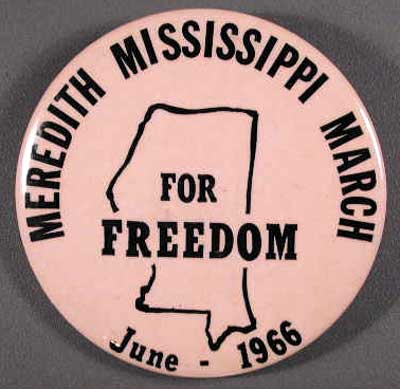 Meredith Mississippi March for freedom June 1966