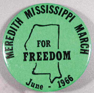 Meredith Mississippi March for freedom June 1966