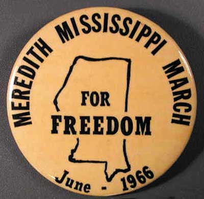 Meredith Mississippi March for freedom June 1966