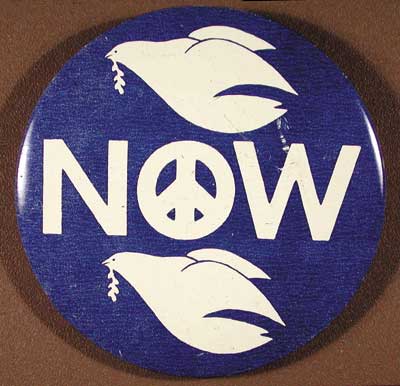Peace now (blue)