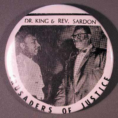 Dr. King and Rev. Sardon