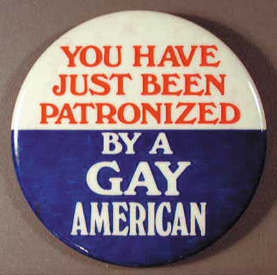 You have Just Been Patronized by a Gay American