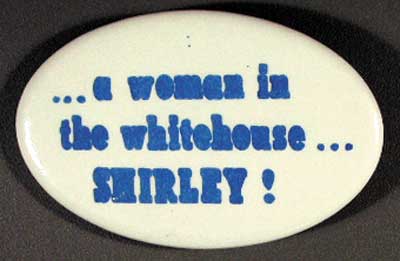 a woman in the Whitehouse…Shirley