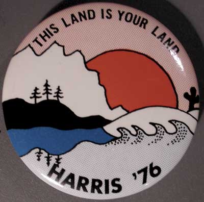 THIS LAND IS YOUR LAND HARRIS ’76