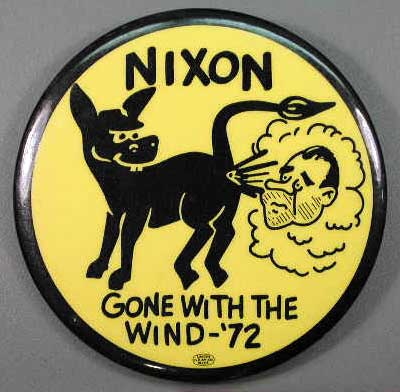 Nixon Gone with the Wind ’72