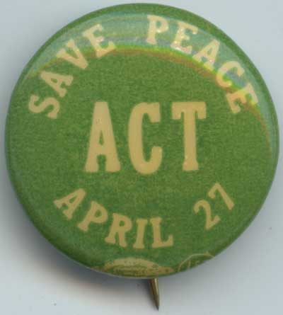 ACT Save Peace April 27 gre