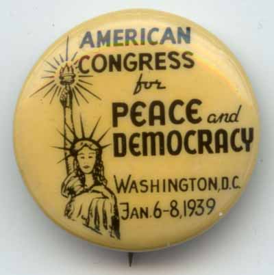 American Congress for Peace and Democracy 1939