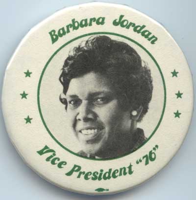 Barbara Jordan Vice Preside