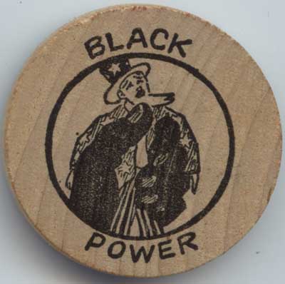 Black Power wooden with unc