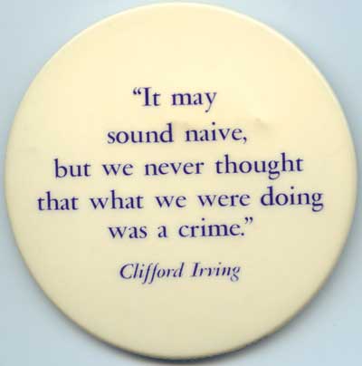 Clifford Irving quote