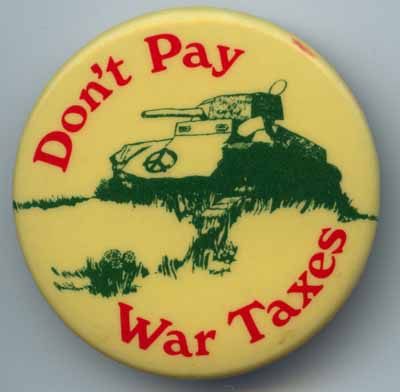 Don’t Pay War Taxes