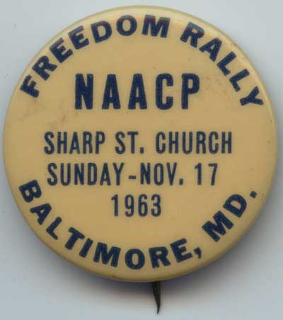 Freedom Rally NAACP 1963 Ba