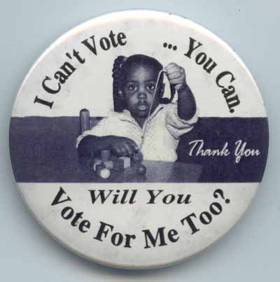 I Can’t Vote You Can