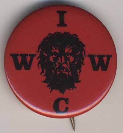 IWWC fierce face black on red