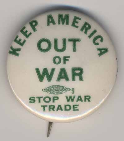 Keep America Out of War Stop War Trade