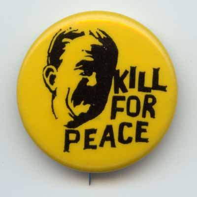 Kill for Peace bright yellow