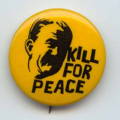 Kill for Peace yellow orange