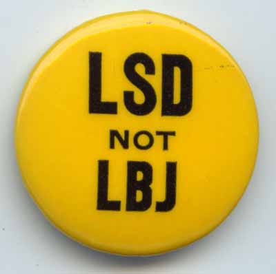 LSD Not LBJ bright yellow