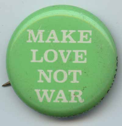 Make Love Not War green
