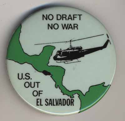 No Draft No War_US Out of El Salvador
