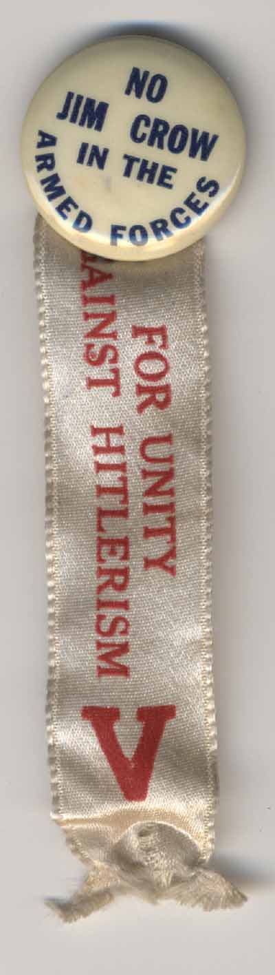 No Jim Crow in Armed Forces