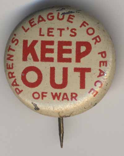 Parents League for Peace_Keep Us Out of War