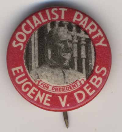 Socialist Party_For President_Eugene V Debs