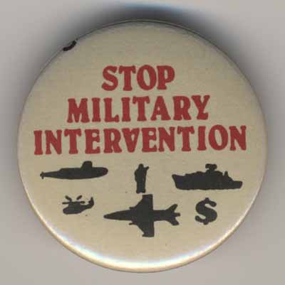 Stop Military Intervention