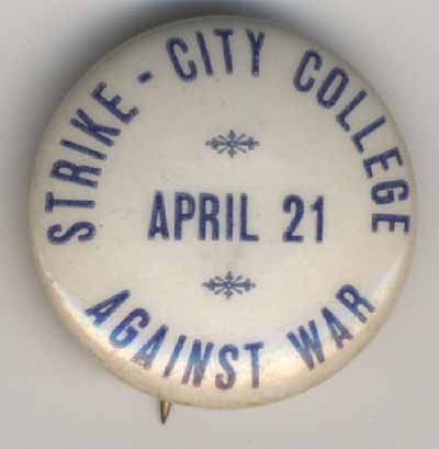 Strike City College Against War April 21
