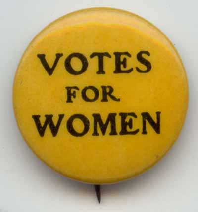 Votes For Women (yellow)