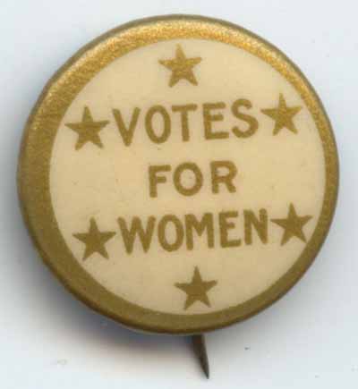 Votes for Women gold stars