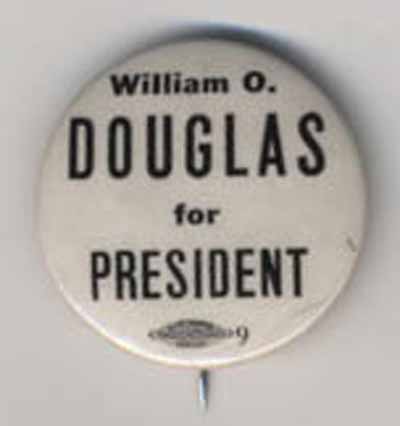 William O Douglas President